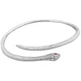 thumbnail image 1 of Pulsera de serpiente con apertura para mujer, elegante joya de muñeca, 1 of 7