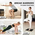 thumbnail image 3 of Yes4All 360 Degree Rotation Rocker Wooden Balance Board, Anti-Slip Wobble Board for Physical Therapy, Advanced Balance Training & Fitness Exercises, 3 of 6