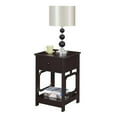 thumbnail image 2 of Convenience Concepts Omega 1 Drawer End Table, Espresso, 2 of 4