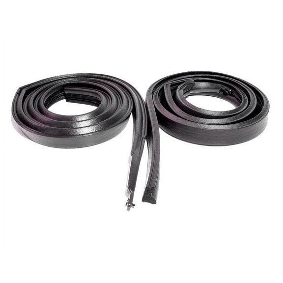 Roof Side Rail Seal Kit 2 Piece Set - Compatible with 1965 - 1966 Buick Electra Hardtop 4-Door