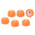 thumbnail image 3 of Lámpara de vela LED de calabaza Sincero 6Pcs Flameless Battery Operated, 3 of 10