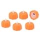 thumbnail image 3 of Paquete de 6 velas LED de calabaza para Halloween, sin llama, que funcionan con pilas, para fiestas, bodas y cumpleaños, 3 of 8