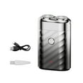 thumbnail image 1 of Pgyong Liquidation! Rasoir Mini Rasoir Rechargeable Type-c Portable Lame pour Hommes Couteau à Barbe, 1 of 1