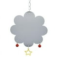 thumbnail image 5 of Chicken Toys for Hens Chicken Mirror Toy Suspensible Coop Toy with Red Bells, 5 of 9