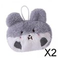 thumbnail image 1 of Bolsa de Almacenamiento shamjiam llavero colgante Juguete de Peluche Reutilizable 2 piezas, 1 of 8