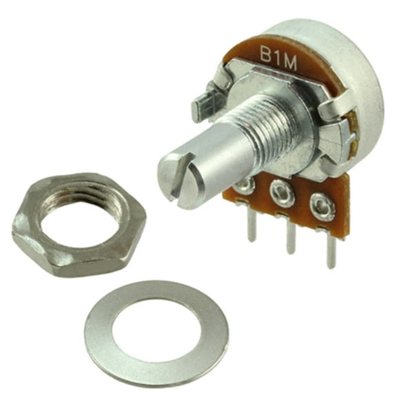 Pack of 3 P160KN-0EC15B1MEG Potentiometer 1M OHM 1/5W Plastic Linear