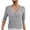 Gray, variant on Fesfesfes Workout Clothes Women's Fashion Solid Round Neck Short Sleeves Casual T-Shirt Top Blouse S(US:4)