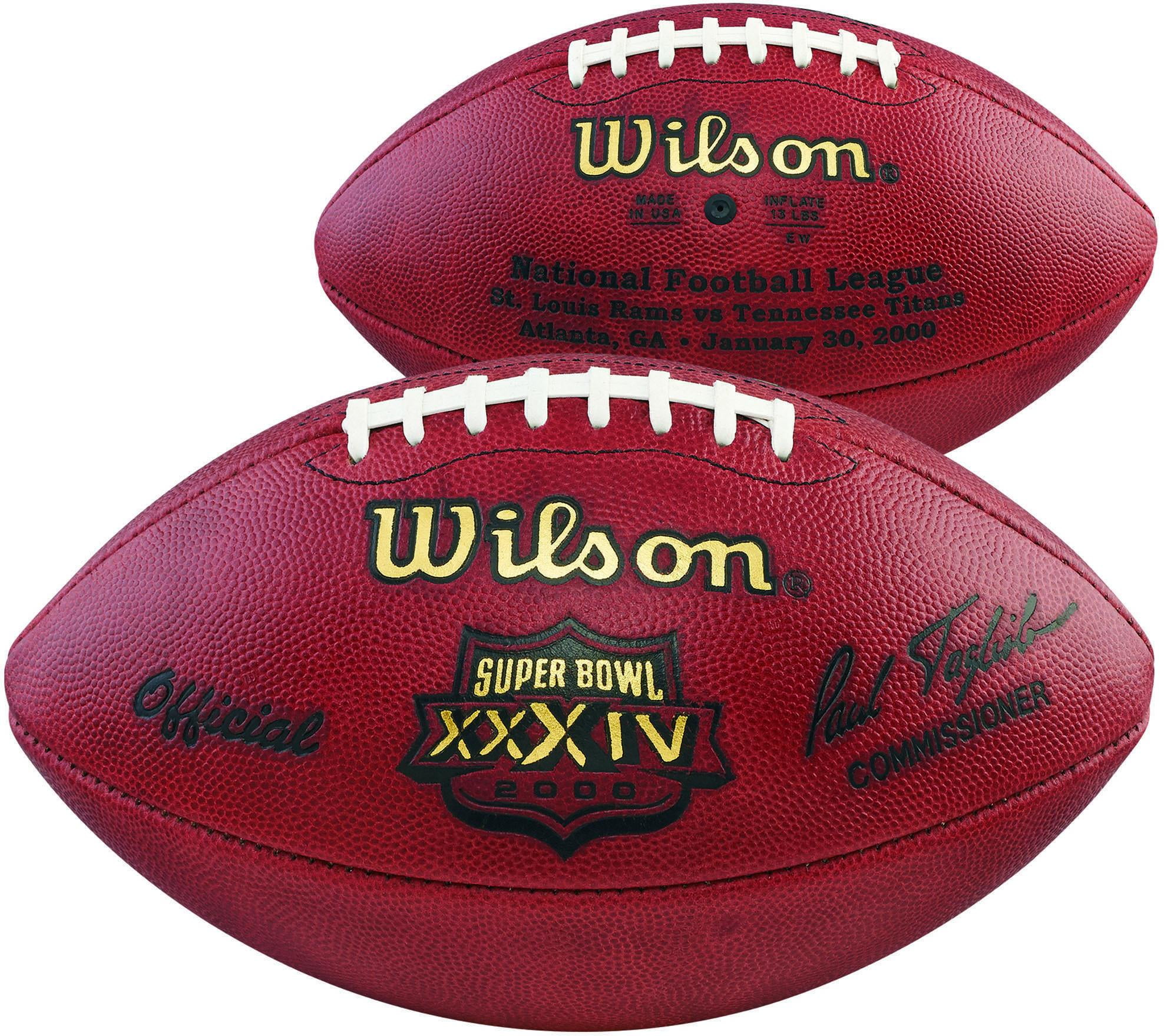 Super high quality Bowl LII Wilson Official Game Football