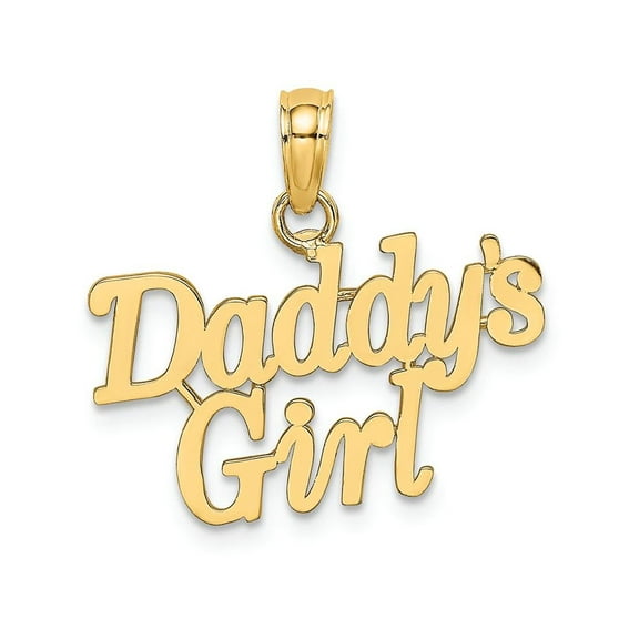 FJC Finejewelers 14k Yellow Gold Daddy's Girl Charm