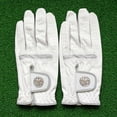 thumbnail image 6 of SPRING PARK Faux Microfiber Leather Golf Glove Anti Slip Mens Golf Gloves Durable Golf Gloves Men Left Right Hand, 6 of 7