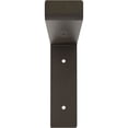 thumbnail image 3 of Ekena Millwork 2"W x 10"D x 7 1/4"H Steel Truss Shelf Bracket, Hammered Dark Bronze, 3 of 11
