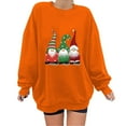 thumbnail image 1 of Sudadera Para Mujer Cuello Redondo Sudaderas Con Estampado Navideño Primavera Otoño Suéter de Manga Larga Top Odeerbi  ODB182591, 1 of 5