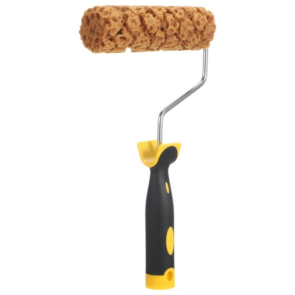 COMPUKAS Patterned Paint Roller: Textured Finish Roller For DIY Crafts 1Pcs