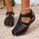 thumbnail image 2 of WILLBEST Sandalias Ortopédicas Para Mujer Sandalias De Mujer Para Uso Casual Y Vacacional Diseño Elegante Cuña Cómoda Transpirable Con Cierre Para Aventuras De Verano, 2 of 9