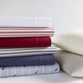 thumbnail image 3 of Nautica - Queen Sheets, Cotton Percale Bedding Set, Crisp & Cool, Lightweight & Breathable (Sailing Grey, Queen), 3 of 4