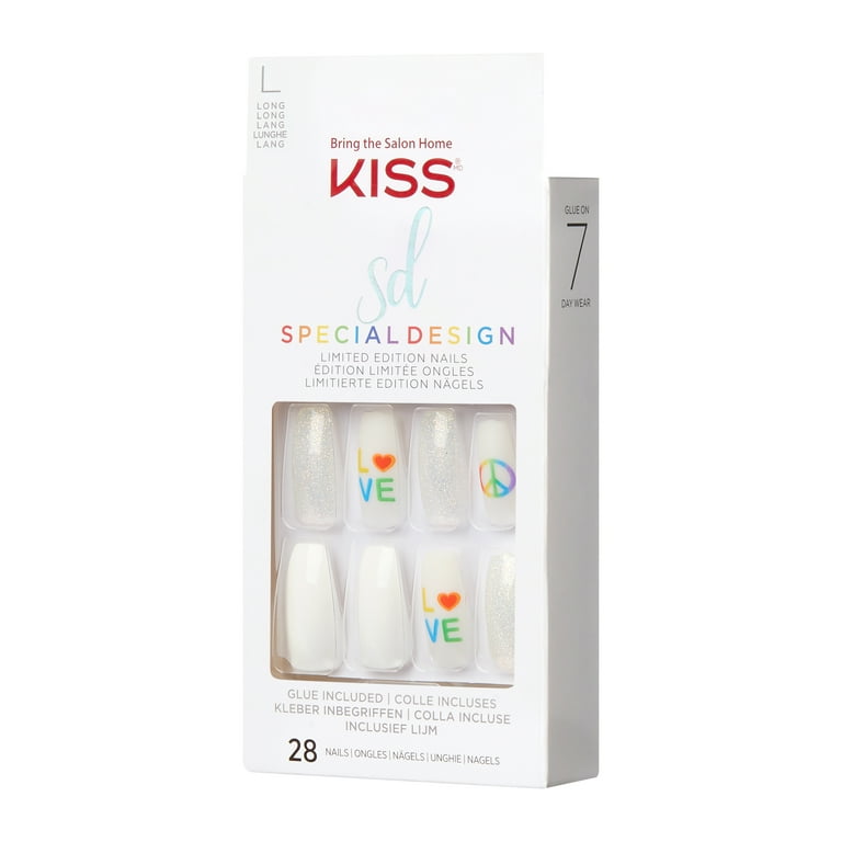 KISS Special Design Limited Edition Pride Nails Smiley Face 28