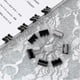thumbnail image 4 of 60 clips para perros, clips para carpetas S de 25 mm, clips plegables de metal, 4 of 4
