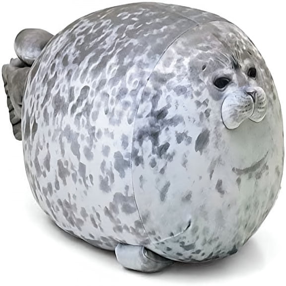 CYFW Chubby Blob Seal Pillow,Stuffed Cotton Plush Animal Toy Cute Ocean Small valentines stuffed animal(13 in)