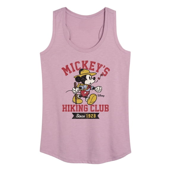 Disney - Mickey & Friends - Mickey's Hiking Club - Since 1928 - Women's Racerback Tank Top
