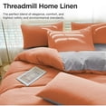 thumbnail image 3 of Queen Comforter Set Comforter All-Season Bedding Set - 5-Piece Washable Cotton Solid Color Bed Sheet Duvet Cover And Pillowcases Full, 3 of 5