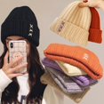 thumbnail image 2 of Gorro de mezcla de algodón Unisex de Color sólido, gorros de punto suaves y cálidos de Hip Hop, gorros de invierno para hombres, gorros de mujer, gorros para niñas, gorro que combina con todo Gao Jinjia LED, 2 of 2