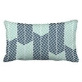 thumbnail image 1 of RYLABLUE Decorative House Arrow Herringbone Throw Pillowcase Size 20x30 inches Two Side, 1 of 1