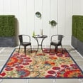 thumbnail image 3 of Nourison Aloha Indoor/Outdoor Red/Multi 6' x 9' Area Rug, (6x9), 3 of 14