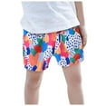 thumbnail image 3 of Baby Boy Shorts Kids Toddler Boys Summer Hawaiian Style Floral Printing Shorts Holiday Beach Casual Shorts Baby Shorts White 7 Years-8 Years, 3 of 5