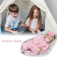 thumbnail image 3 of Muñecas Reborn Baby con ojos cerrados Diseño de extremidades móviles Regalos de Navidad para niños JShteea  El nuevo, 3 of 7