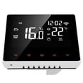 thumbnail image 3 of Temperature Controller, Elegant Appearance Thermostat Voice Control ME81H  For Living Room For Bedroom For Home White Background Orange Button,White Background White Button,Orange, 3 of 8