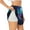 White, variant on Night At Lake Aurora Print Women's Sports Shorts with Drawstring Elastic Waistband for Running, Yoga, Fitness-XX-Large