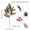 B, variant on Artificial Branch Christmas Decor, with Berries Pinecone 5 Styles for Home Tree, 19.7in for Mantel Centerpiece Wreath Decor