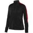 thumbnail image 2 of Augusta Sportswear Women's Medalist Jacket 2.0 4397 - Black/Red Size 2XL, 2 of 2