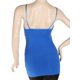 thumbnail image 4 of Blue Plain Cotton Unicolor Women Adjustable Shoulder Straps Tank Top Camisole US 2-6 Soledad none, 4 of 10