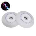 thumbnail image 7 of Naierhg 2Pcs 80/76/72mm In-line Speed Skate Skating LED Light Flashing Roller Wheels, 7 of 7