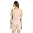 thumbnail image 5 of Bimba Womens Solid Sleepwear Set 2 Pcs Short & Top Casual Nightwear Loose Fit Loungewear, 5 of 7