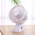 thumbnail image 5 of Mouliraty Fan Of The Clip 6 Inch, Small Fan With 3 Speeds With A Strong Fl OW Of USB Mini Mute Clip Fan 1200mah, 5 of 5