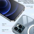 thumbnail image 5 of Estuche de carga inalámbrica magnética Magsafe para iPhone 12 11 13 Pro MAX mini XR X XS MAX 7 8 Plus SE 2021 Estuches a prueba de golpes, 5 of 5