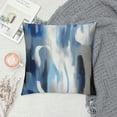 thumbnail image 2 of ERAPDAUR  Abstract Neutral Tones Throw Pillow, Grey 12x12in, 2 of 5