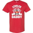 thumbnail image 3 of Inktastic Leveled Up to Daddy with Game Controller T-Shirt, 3 of 5