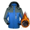 thumbnail image 3 of Chandail à Capuchon Extérieur Hommes Femmes Hiver Chaud Imperméable Veste Manteau de Neige Randonnée Ski Sport Hauts 4 Tailles, 3 of 7