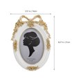 thumbnail image 3 of Miangastore Vintage Style Picture Photo Frame Resin Frame with Bow Decor Tabletop Ornament, 3 of 8