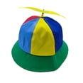 thumbnail image 2 of Propeller Hats Helicopter Cap Unique Gift Multicolor Comfortable Funny Dragonfly H Kids Size, 2 of 9
