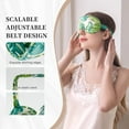 thumbnail image 4 of THXSILK Silk Sleep Mask, 19 Momme Mulberry Silk Eye Mask, 100% Real Natural Pure Silk Eye Sleep Shade Cover, Plants, 4 of 8