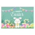 thumbnail image 2 of Fiudx Fondo de Pascua, Tela para Fotografía con Corona de Primavera Vibrante, Poliéster Resistente, Tamaño Amplio para Eventos Festivos, Ideal para Celebraciones o Decoración Del Hogar, Fácil de Mant, 2 of 6