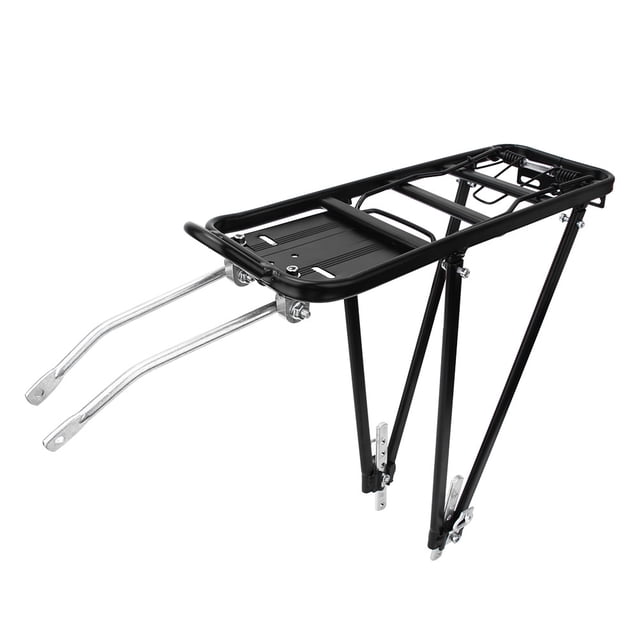 Bike Rear Rack,Aluminum Alloy Adjustable Bike Bicycle Carrier Bike Carrier Expertly Crafted
