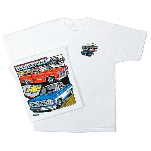 Silverado Chevrolet Trucks Men's T shirt Licensed