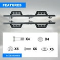 thumbnail image 5 of Running Boards for 2019-2026 Dodge Ram 1500 Crew Cab 4 Door Nerf Bars Side Steps, 5 of 9