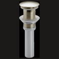 thumbnail image 1 of Delta 72172-PN Push Pop-Up Less Overflow Polished Nickel, 1 of 1