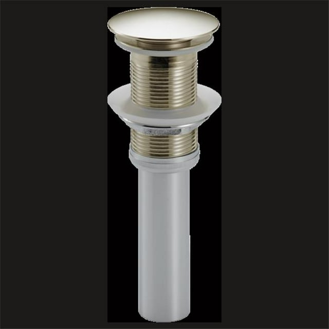 Delta 72172-PN Push Pop-Up Less Overflow Polished Nickel